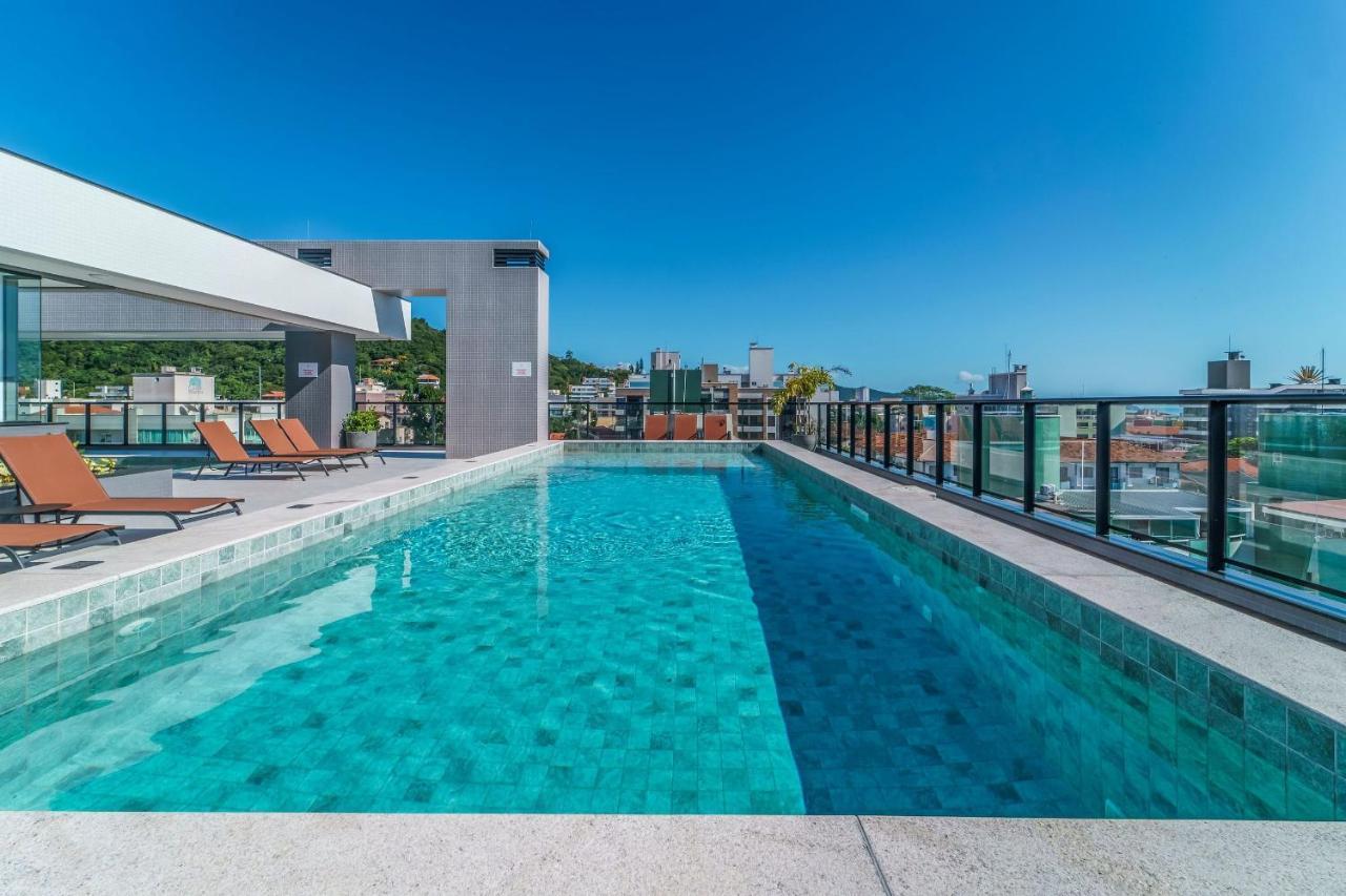 Adra 106 - Apartamento No Centro De Bombinhas - Rooftop Com Piscina E Academia - A Poucos Metros Da Praia - Zewnętrze zdjęcie