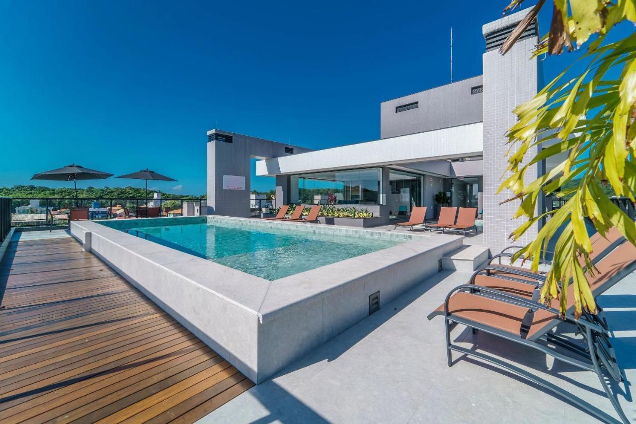 Adra 106 - Apartamento No Centro De Bombinhas - Rooftop Com Piscina E Academia - A Poucos Metros Da Praia - Zewnętrze zdjęcie