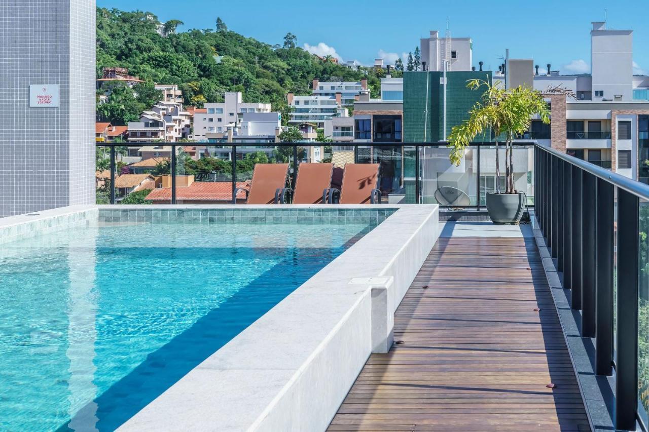 Adra 106 - Apartamento No Centro De Bombinhas - Rooftop Com Piscina E Academia - A Poucos Metros Da Praia - Zewnętrze zdjęcie